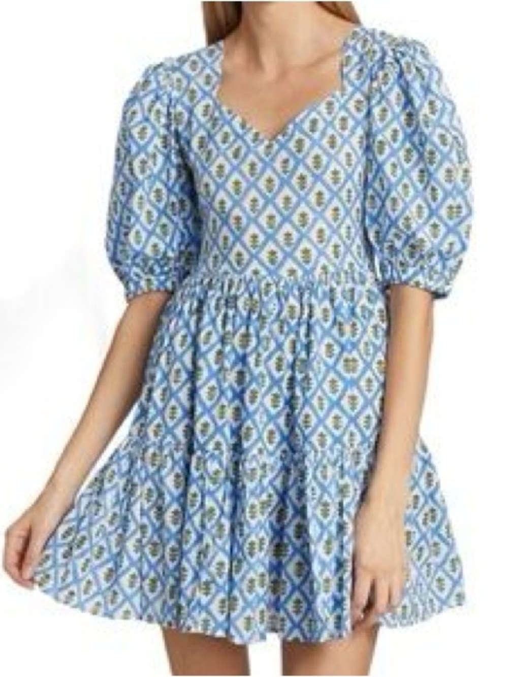 the MILLE Aneli Puff Sleeve Minidress xl